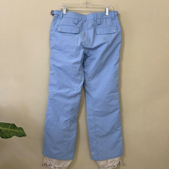 Foursquare Winter Snow Ski Snowboard Pants Women’s Powder Blue Size L pockets - Picture 4 of 13